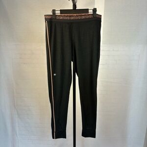 Ortovox 185 Rock’N’Wool Merino Base Layer Long Pants in Black Raven L